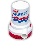 Bomba de achique no automática Rule de 2000 GPH - 12V