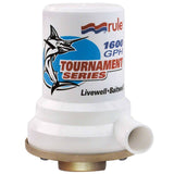 Bomba para vivero Rule Tournament Series de bronce de 1600 GPH