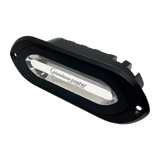 Shadow-Caster SCM-SL Series Flush Mount Spreader Light - Black Housing - RGB
