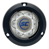 Luz subacuática de montaje en superficie de compuesto de polímero Shadow-Caster serie SC2 - Azul Bimini