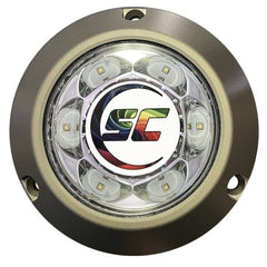 Shadow-Caster SC3 Series Bimini Blue Bronze Surface Mount Underwater Light