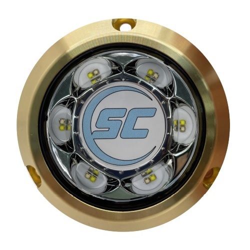 Shadow-Caster SC3 Series CC (Full Color Change) Bronze Surface Mount Underwater Light