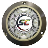 Shadow-Caster SC3 Series Great White Bronze Surface Mount Underwater Light
