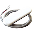 Luz de cortesía multicolor Shadow-Caster con cable conductor de 2' y cubierta de ABS blanca