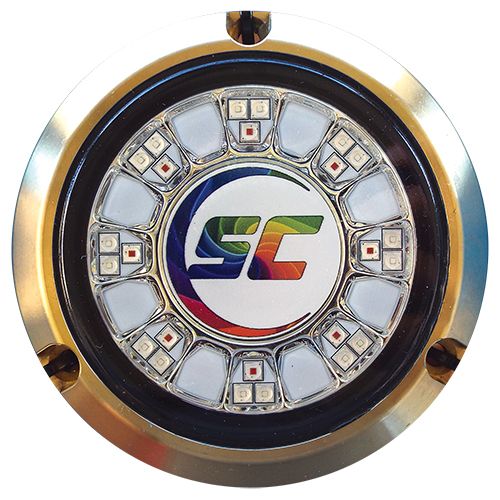 Shadow-Caster SCR-24 Bronze Underwater Light - 24 LEDs - Full Color Changing