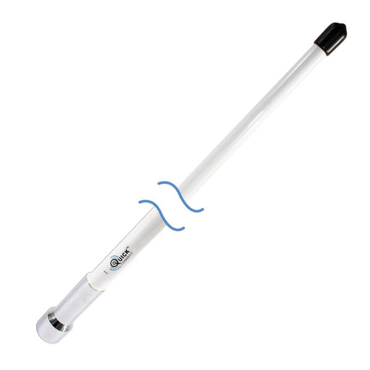 Antena VHF Shakespeare de 4' QuickConnect™ 3dB para soportes serie QCM
