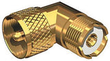 Shakespeare Right Angle Connector - PL-259 to SO-239 Adapter