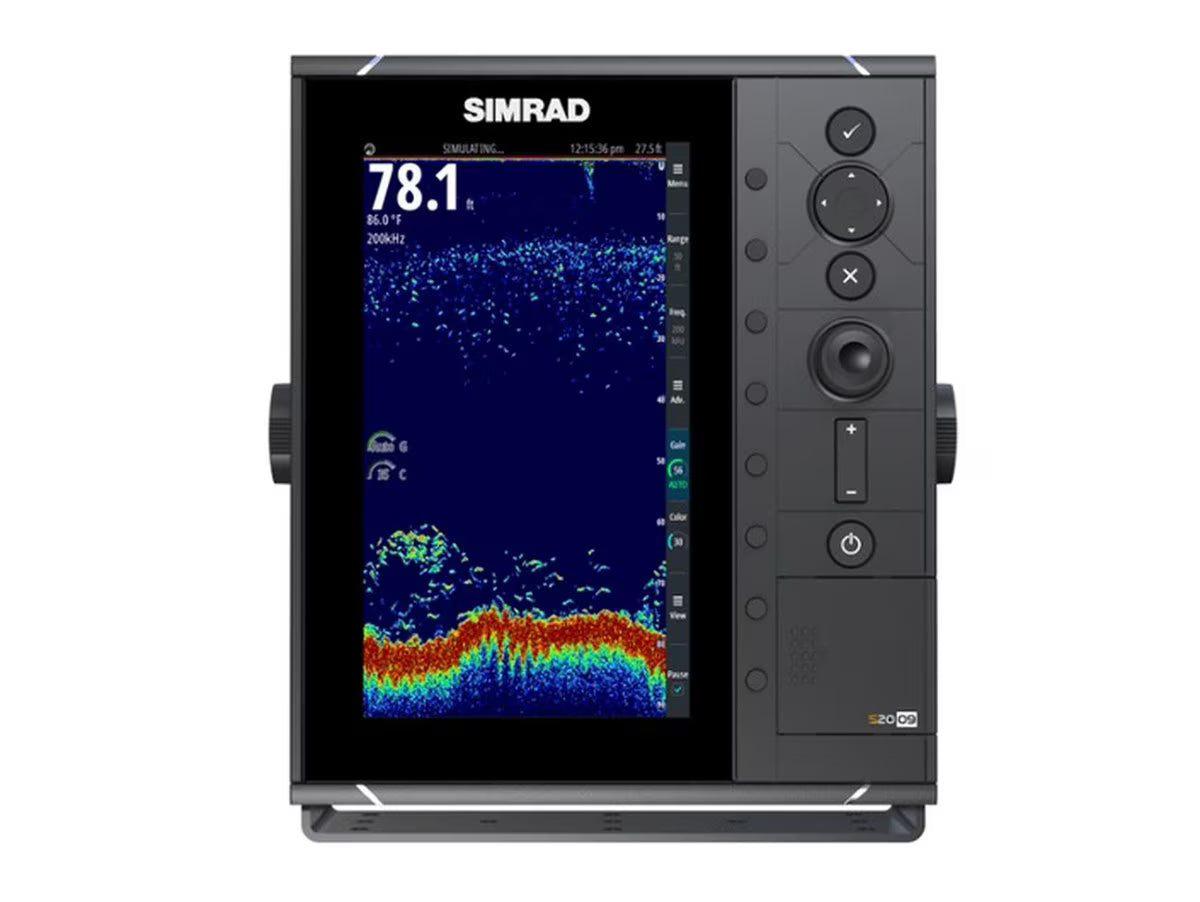 Simrad S2009 9" Fishfinder w/Broadband Sounder™ Module & CHIRP Technology