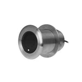 Transductor pasacascos de elemento inclinado de acero inoxidable Navico SS75M CHIRP 12° - 1kW