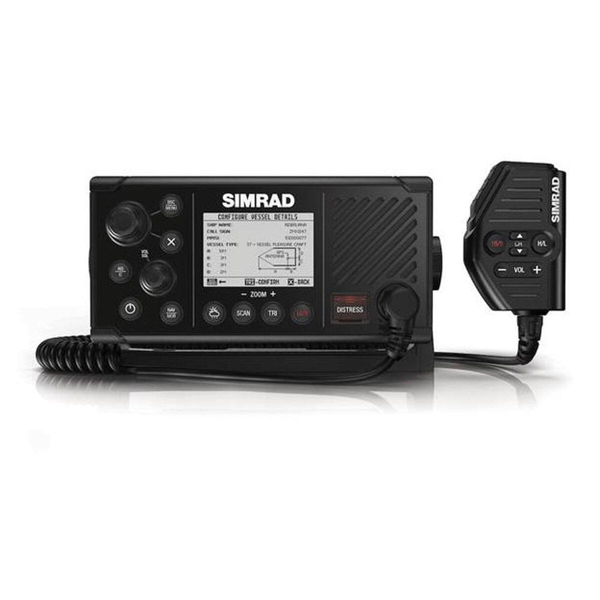 Radio VHF Simrad RS40-B con transceptor AIS de clase B y GPS interno