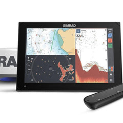 Simrad NSX™ 3012 Radar Bundle - HALO20+ Radar Dome & Active Imaging™ 3-in-1 Transducer