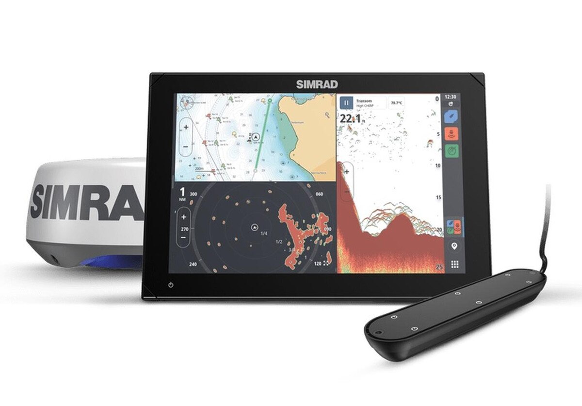 Simrad NSX™ 3012 Radar Bundle - HALO20+ Radar Dome & Active Imaging™ 3-in-1 Transducer