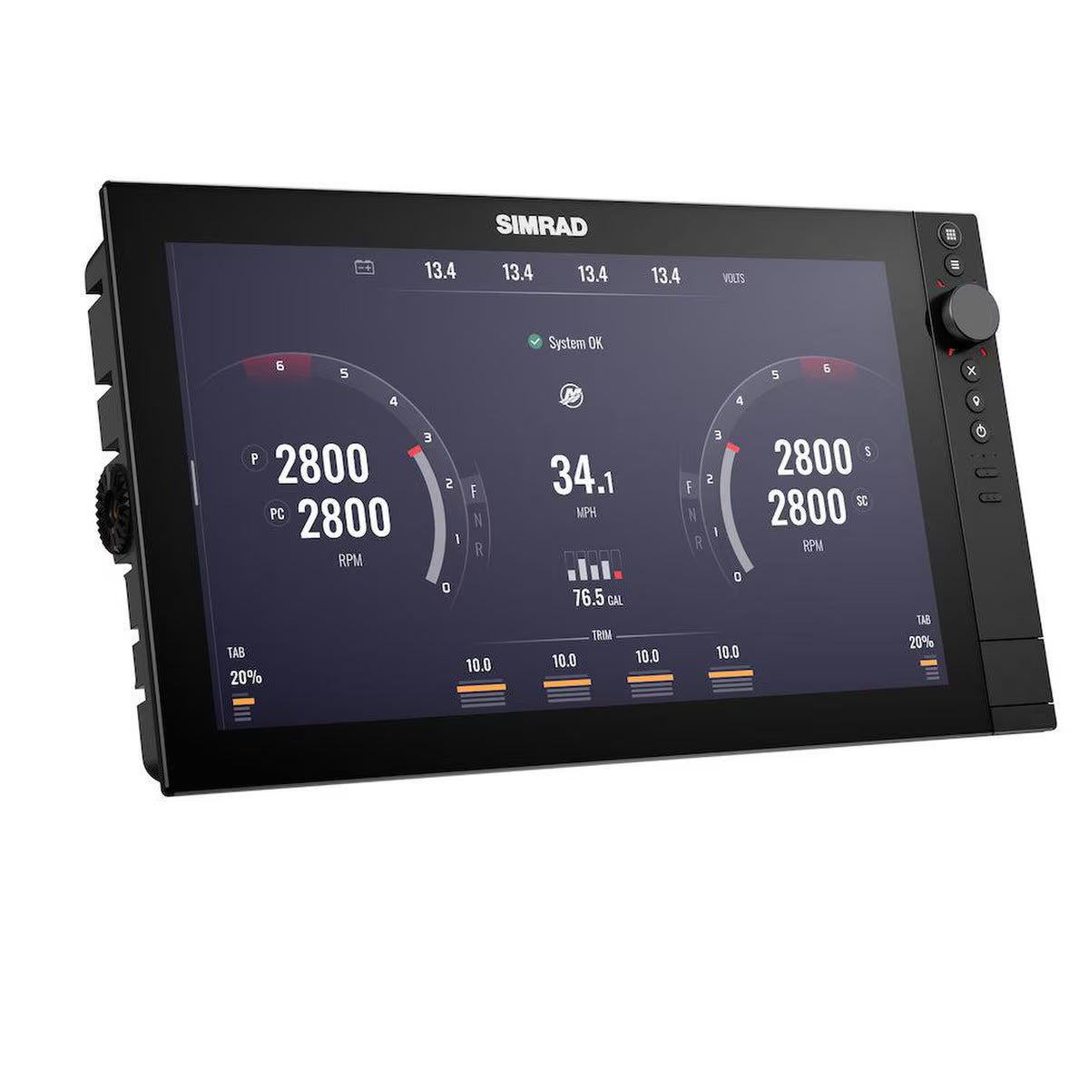 Simrad NSS 4-16 16" Combo w/U.S. C-MAP