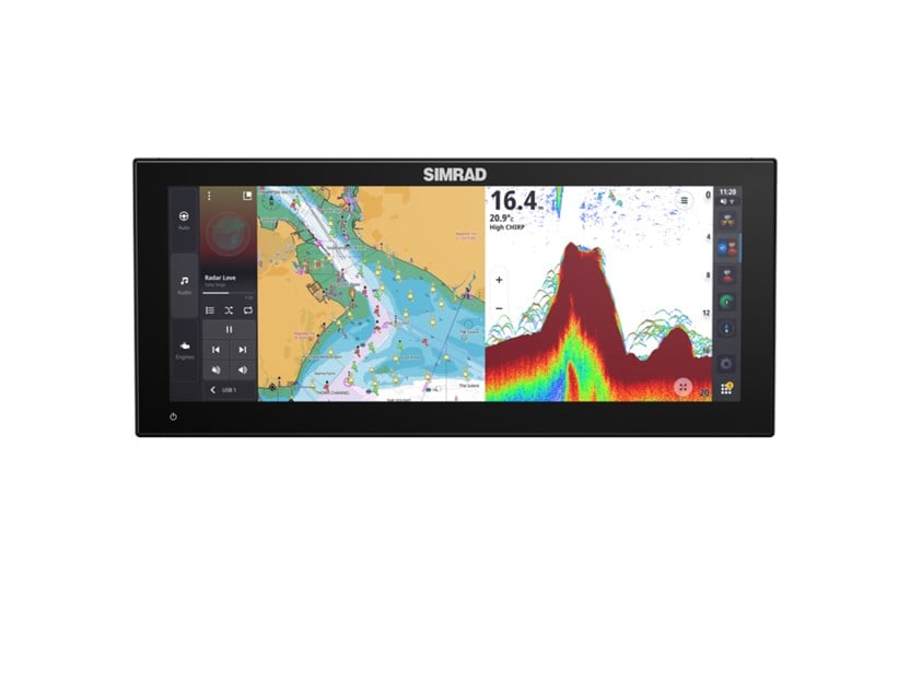 Simrad NSX 3015UW Combo con transductor Active Imaging™ 3 en 1