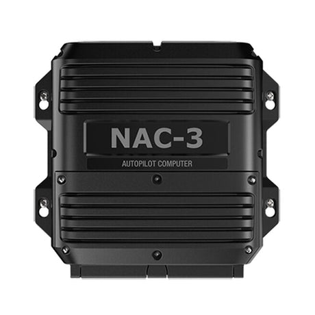 A black autopilot computer with 'NAC-3' labeled on the front.