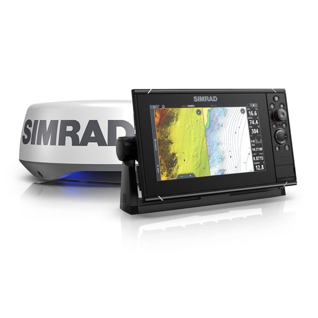 Paquete combinado de radar Simrad NSS9 evo3S con Halo20+