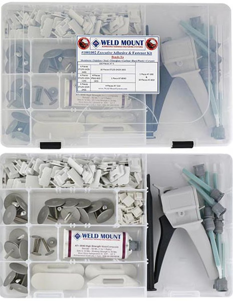 Weld Mount Executive Adhesive & Fastener Kit w/AT-8040 Adhesive