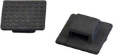 Soporte para bridas Weld Mount AT-3, pequeño negro - Paquete de 500 unidades