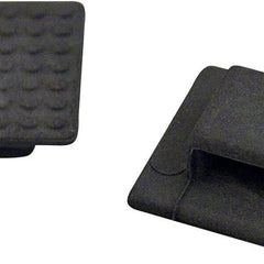 Weld Mount AT-3 Wire Tie Mount, Small Black - 50 Pack