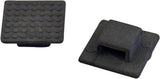 Weld Mount AT-3 Wire Tie Mount, Small Black - 50 Pack