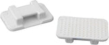 Weld Mount AT-5 Wire Tie Mount, Large White - 50 Pack