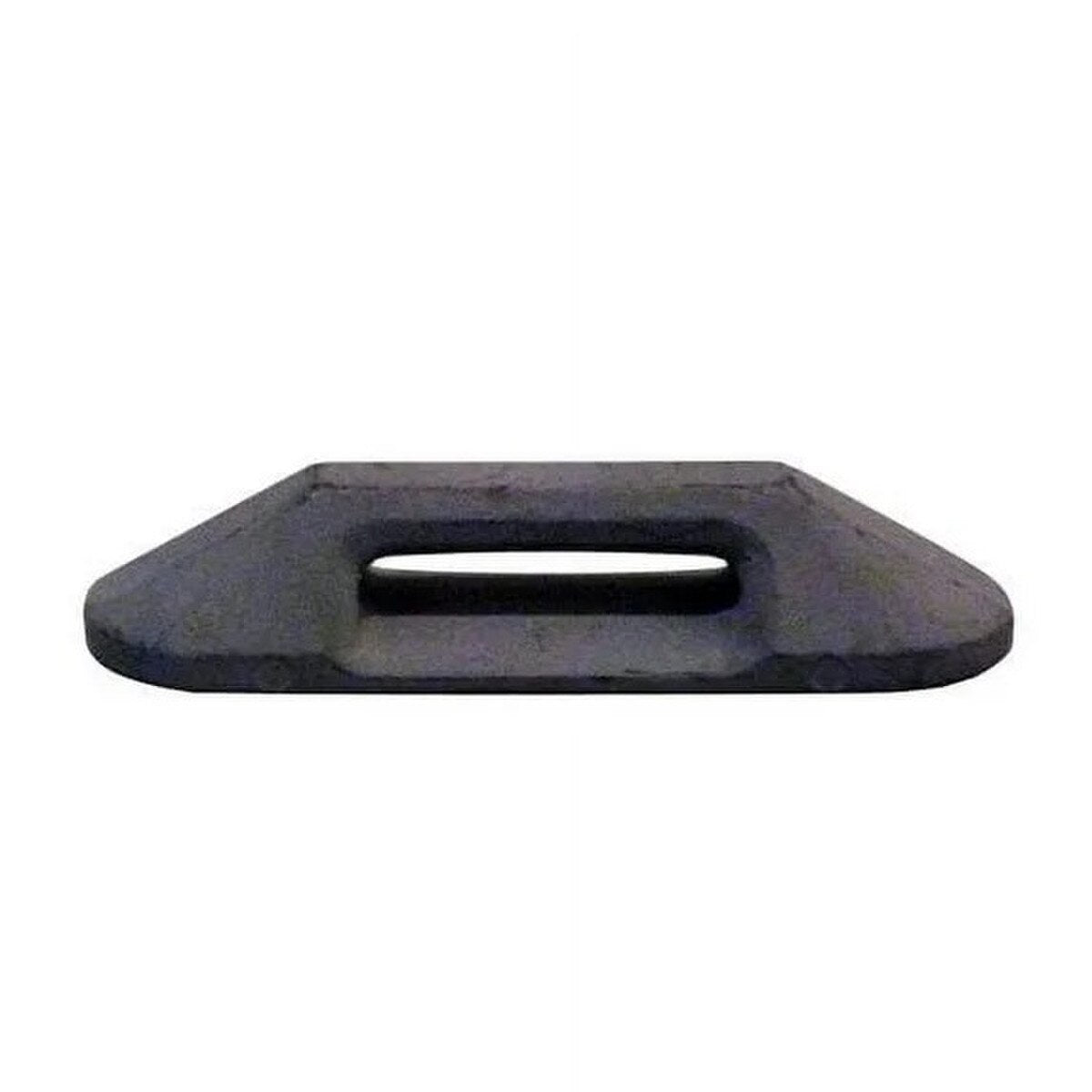 Abrazadera de montaje para soldar, pie grande - Negro - 100