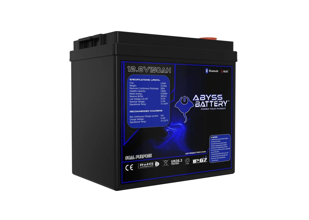 Abyss Battery 12v 150ah LifePO4 Battery