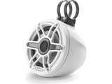 JL Audio M6 VeX™ Series 6.5" Enclosed Coaxial Speakers w/White Sports Grilles - M6-650VEX-Gw-S-GwGw