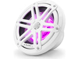 JL Audio M3 Series 6.5" Marine Coaxial Speakers w/Gloss White Sport Grilles w/RGB LED Lighting - M3-650X-S-Gw-i