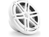 JL Audio M3 Series 7.7" Marine Coaxial Speakers w/Gloss White Sport Grilles - M3-770X-S-Gw