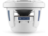 JL Audio M6 Series 8.8" Marine Coaxial Speakers w/Gloss White Sport Grille - M6-880X-S-GwGw