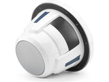 Subwoofer marino JL Audio M6 de 10" de bafle infinito con rejilla deportiva color blanco brillante e iluminación LED Transflective™ - M6-10IB-S-GwGw-i-4