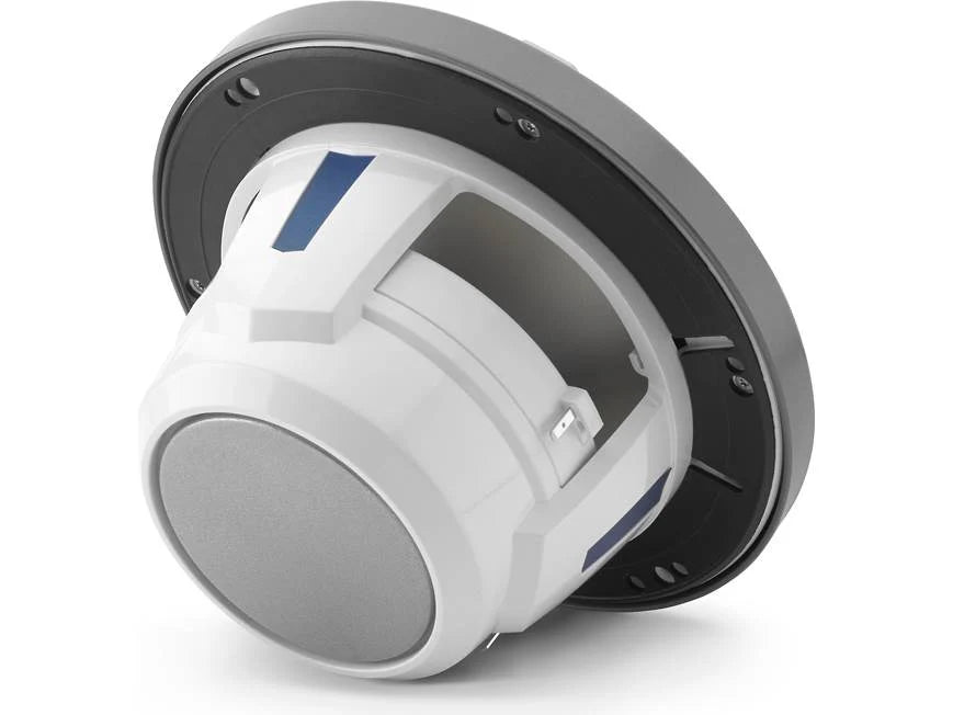 Altavoces coaxiales marinos JL Audio serie M6 de 6.5" con rejilla deportiva de titanio - M6-650X-S-GmTi