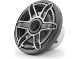 Altavoces coaxiales marinos JL Audio serie M6 de 6.5" con rejilla deportiva de titanio - M6-650X-S-GmTi