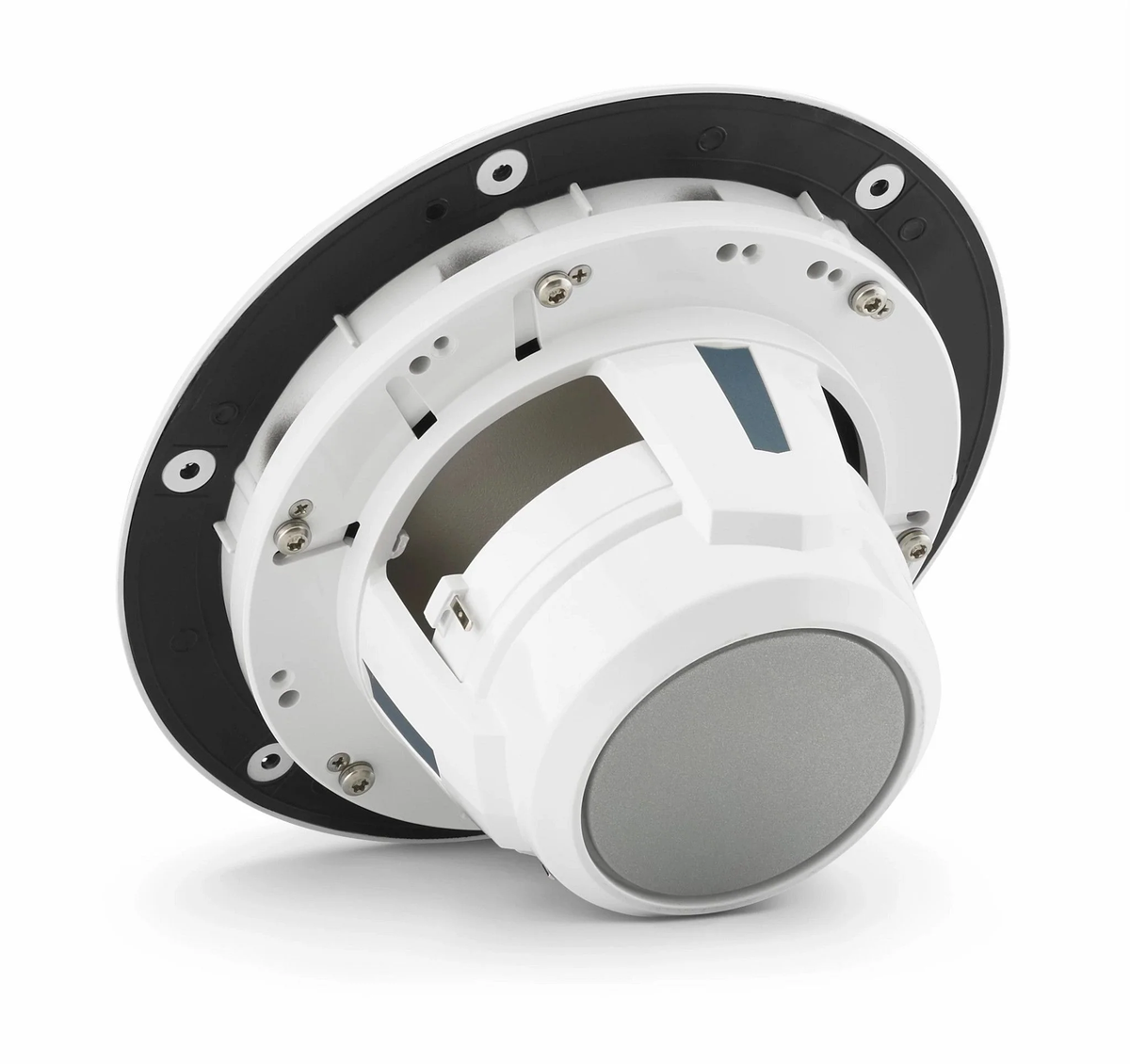 JL Audio M6 Series 6.5" Marine Coaxial Speakers w/White Luxe Grille - M6-650X-L-GwSw-Single