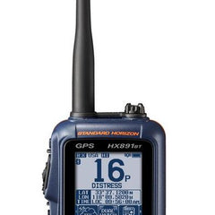 Radio VHF portátil Standard Horizon HX891BT con Bluetooth - Azul marino