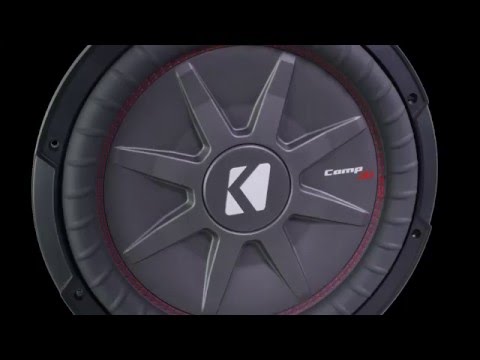 KICKER CompRT 6.75" Ultra Thin Subwoofer - 4-Ohm
