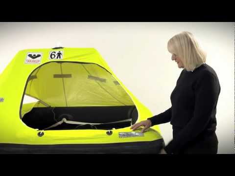 VIKING RescYou Coastal Liferaft 6 Person Valise