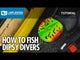 Dipsy Diver Luhr-Jensen de 4-1/8" - Negro/Parte inferior negra Moon Jelly