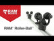 RAM Mount 2-Pack RAM® Roller-Ball™ Paddle & Accessory Holder