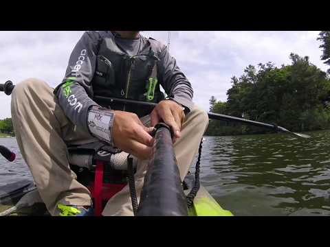 YakGear 2 Leash Combo f/Paddle & Pole