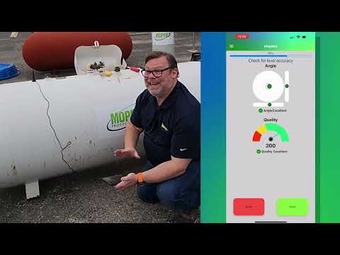 Mopeka PRO+ Residencial BLE - LR p/tanques de 48" de alto o menos