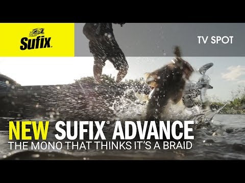 Sufix Advance® Monofilament - 17lb - Clear - 330 yds