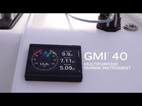 Pack de navegación Garmin GMI 40 con cable - 52 mm - Instrumento náutico GMI 40; transductores gWind™ con cable y DST820
