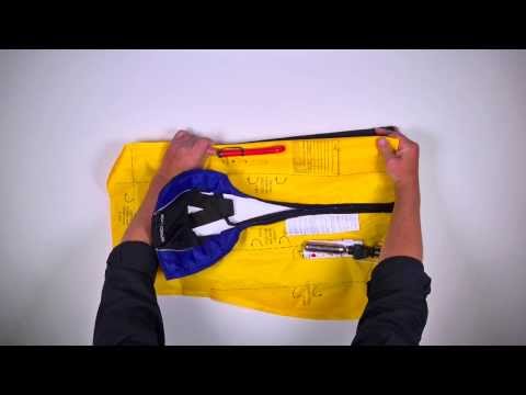 Onyx A/M-24 Series All Clear Automatic/Manual Inflatable Life Jacket - Black/Red - Adult