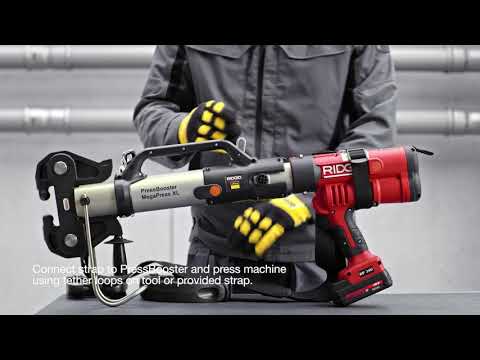 Reductor Viega MegaPress de acero inoxidable 304 de 3/4" x 1/2" - Conexión de prensado doble - Tecnología Smart Connect