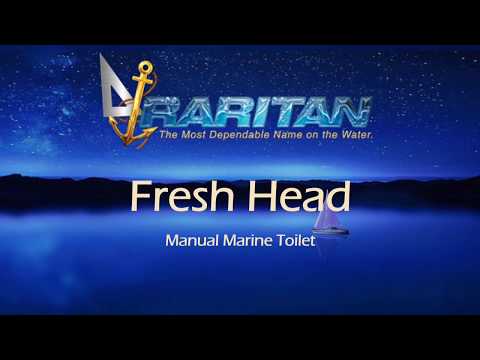 Raritan Fresh Head - Fresh Water Flush - Manual - Household Style - Right Hand Operation