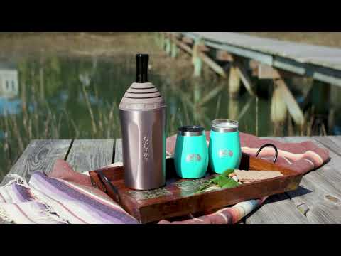 Enfriador de vino de acero inoxidable Toadfish - Oro rosa