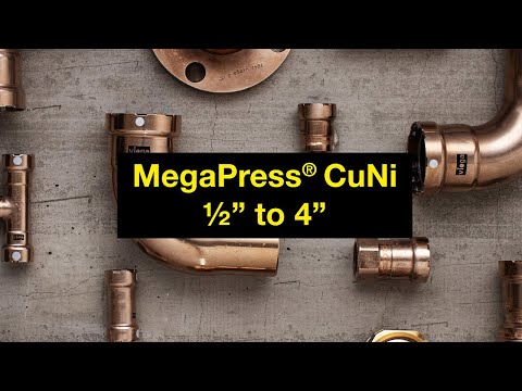 Válvula de bola de bronce sin plomo Viega ProPress de 1" con vástago de acero inoxidable - Conexión de doble prensado - Tecnología Smart Connect