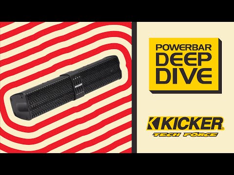 KICKER KPB2 34" Weather-Proof Enclosed Soundbar w/Bluetooth - Black